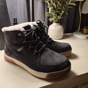 Northface Black Waterproof Winter Boots